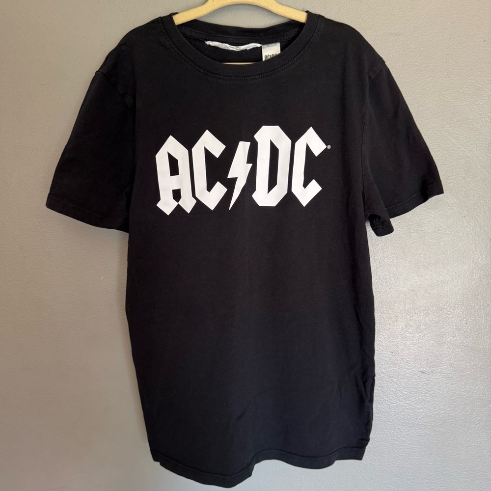 AC/DC Kids Black T-Shirt H&M